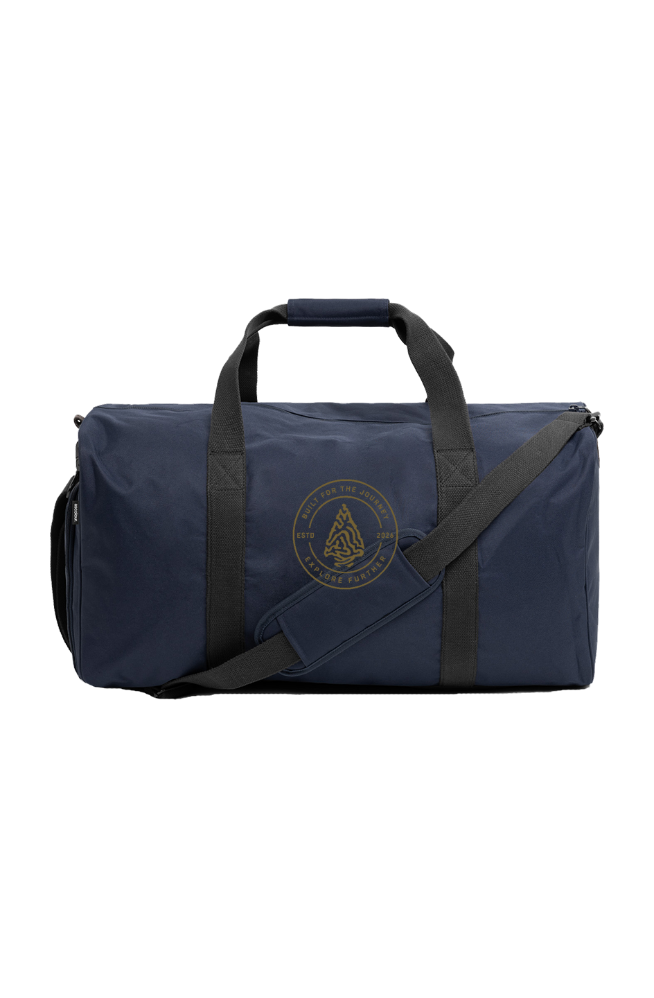 Midnight Blue Black Travel Bag